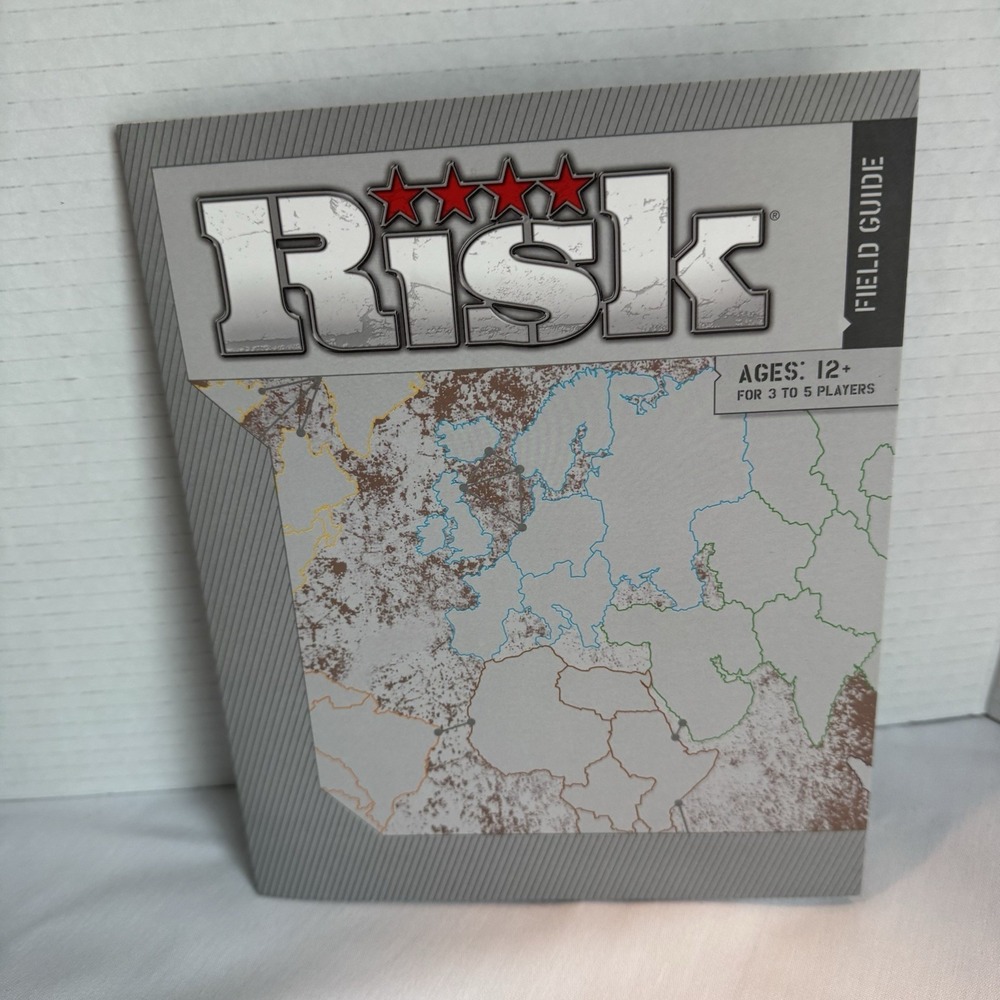 Hasbro Risk 2008 Replacement Reference Cards Inserts Instructions Command Room - Picture 2 of 5